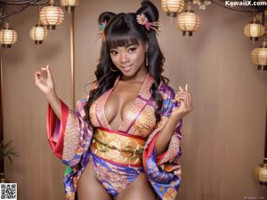 Ava Brooks - Midnight Kimono The Enchanting Seduction of an Ebony Geisha Set.1 20230805 Part 15